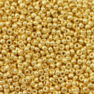 Miyuki rocailles Perlen 11/0 - 24kt Gold plated 11-191
